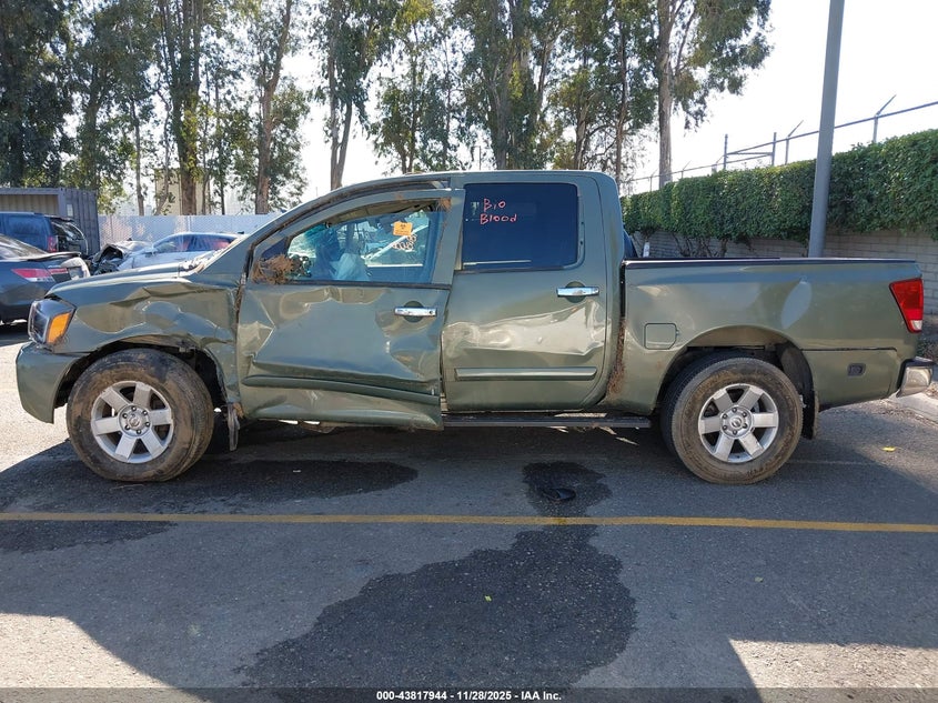 2006 Nissan Titan Le VIN: 1N6AA07A06N541722 Lot: 43817944