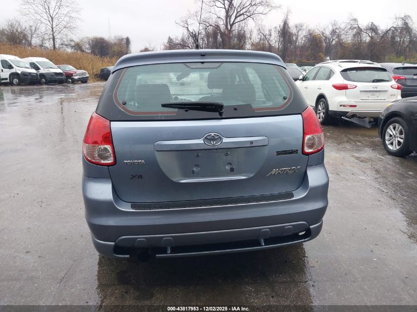 2003 Toyota Matrix Xr VIN: 2T1KR38E43C048885 Lot: 43817953