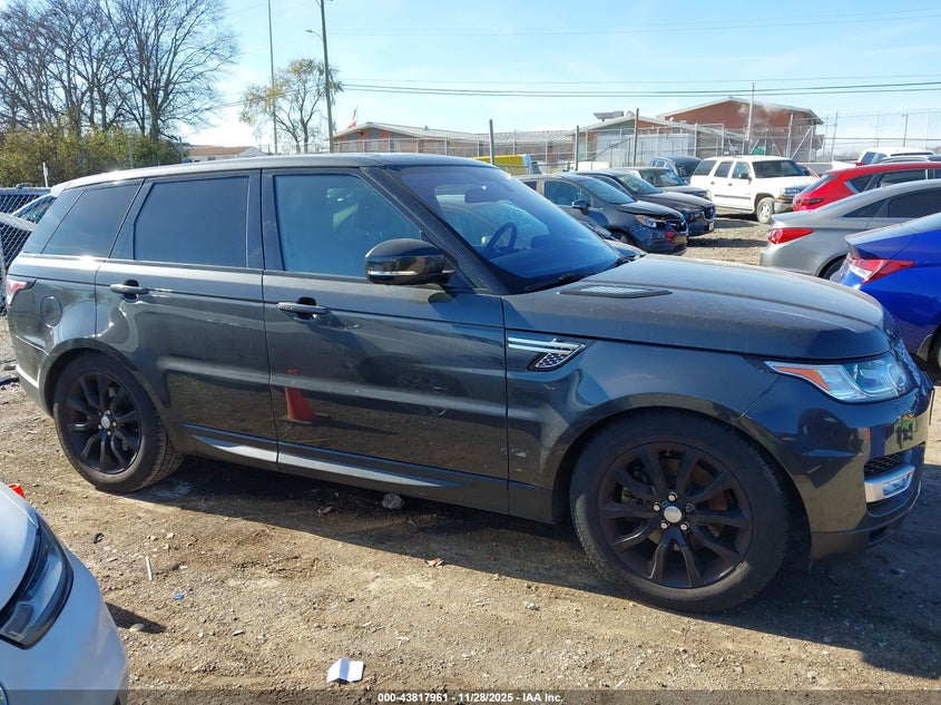 2016 Land Rover Range Rover Sport 3.0L V6 Supercharged Hse VIN: SALWR2VF3GA574307 Lot: 43817961