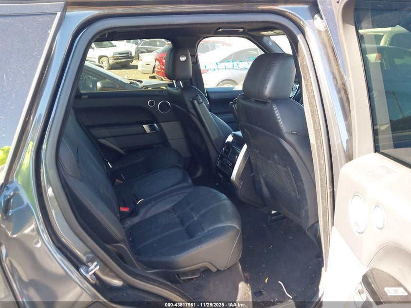 2016 Land Rover Range Rover Sport 3.0L V6 Supercharged Hse VIN: SALWR2VF3GA574307 Lot: 43817961