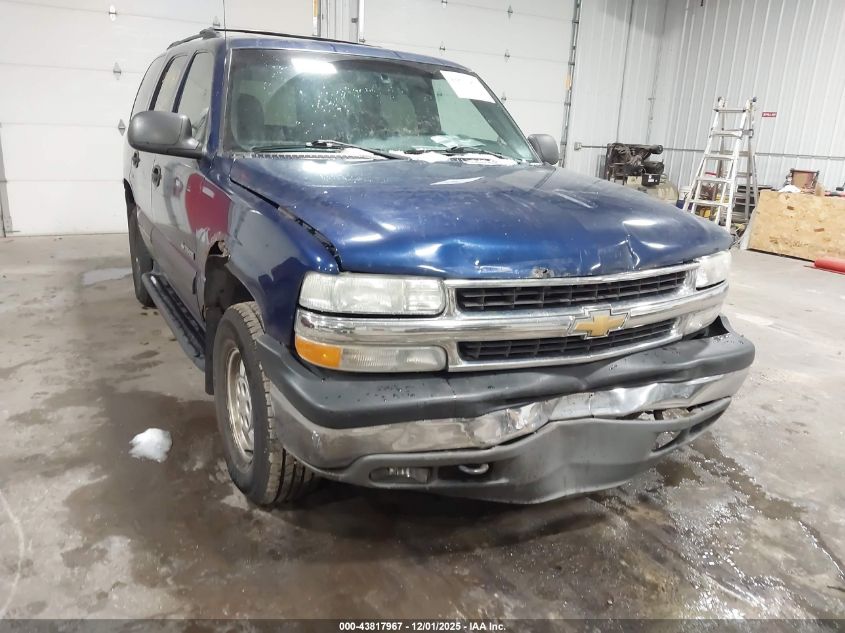 2002 Chevrolet Tahoe Ls VIN: 1GNEK13Z22J280685 Lot: 43817967