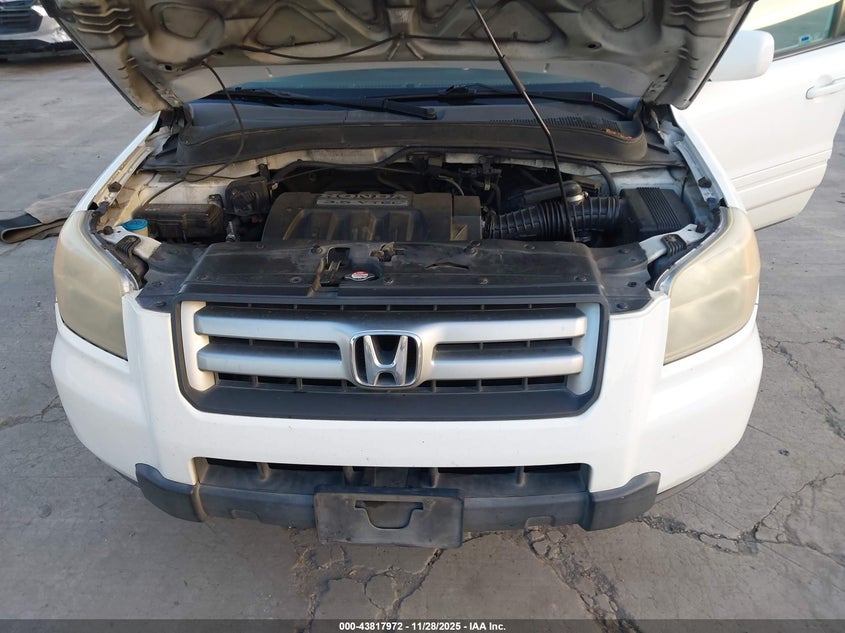 2007 Honda Pilot Ex-L VIN: 5FNYF18597B015924 Lot: 43817972