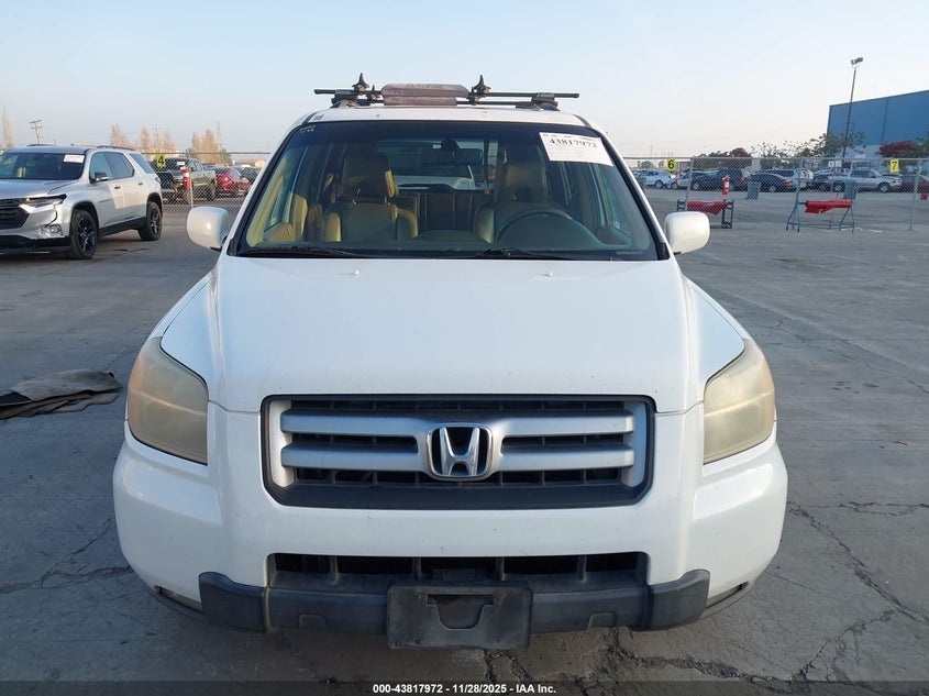 2007 Honda Pilot Ex-L VIN: 5FNYF18597B015924 Lot: 43817972