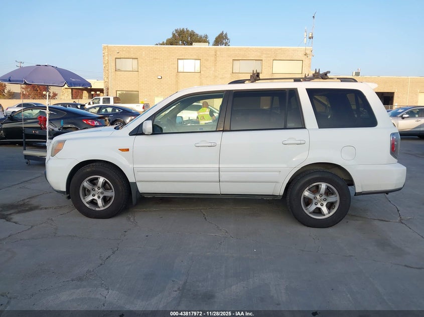 2007 Honda Pilot Ex-L VIN: 5FNYF18597B015924 Lot: 43817972