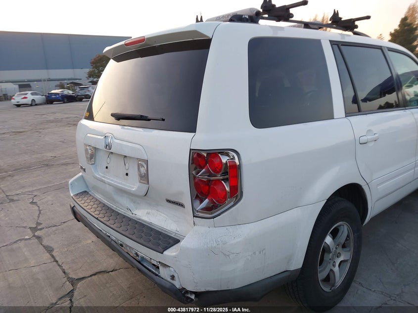 2007 Honda Pilot Ex-L VIN: 5FNYF18597B015924 Lot: 43817972