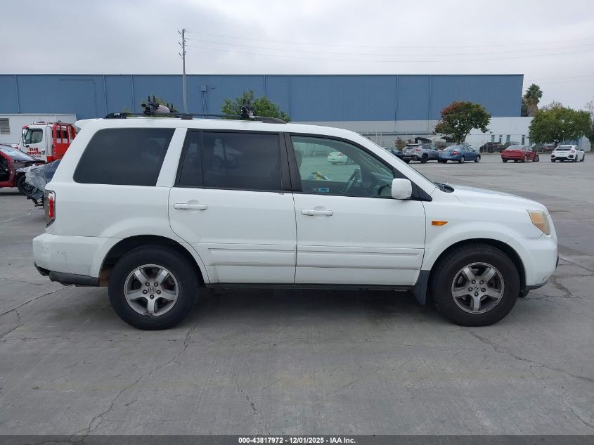 2007 Honda Pilot Ex-L VIN: 5FNYF18597B015924 Lot: 43817972