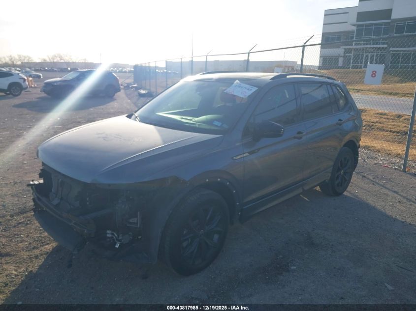 2024 Volkswagen Tiguan 2.0T Se R-Line Black VIN: 3VVCB7AX6RM130971 Lot: 43817985