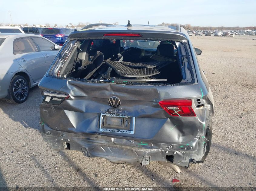 2024 Volkswagen Tiguan 2.0T Se R-Line Black VIN: 3VVCB7AX6RM130971 Lot: 43817985