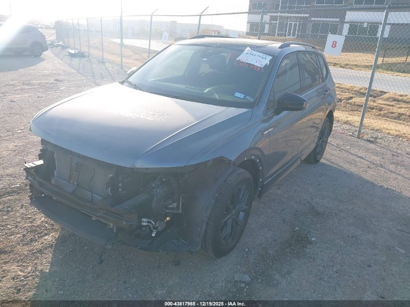 2024 Volkswagen Tiguan 2.0T Se R-Line Black VIN: 3VVCB7AX6RM130971 Lot: 43817985