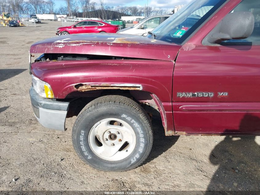2001 Dodge Ram 1500 St VIN: 3B7HC13Y51G760732 Lot: 43818005