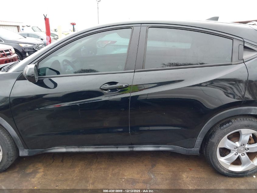 2016 Honda Hr-V Lx VIN: 3CZRU5H36GM712084 Lot: 43818009