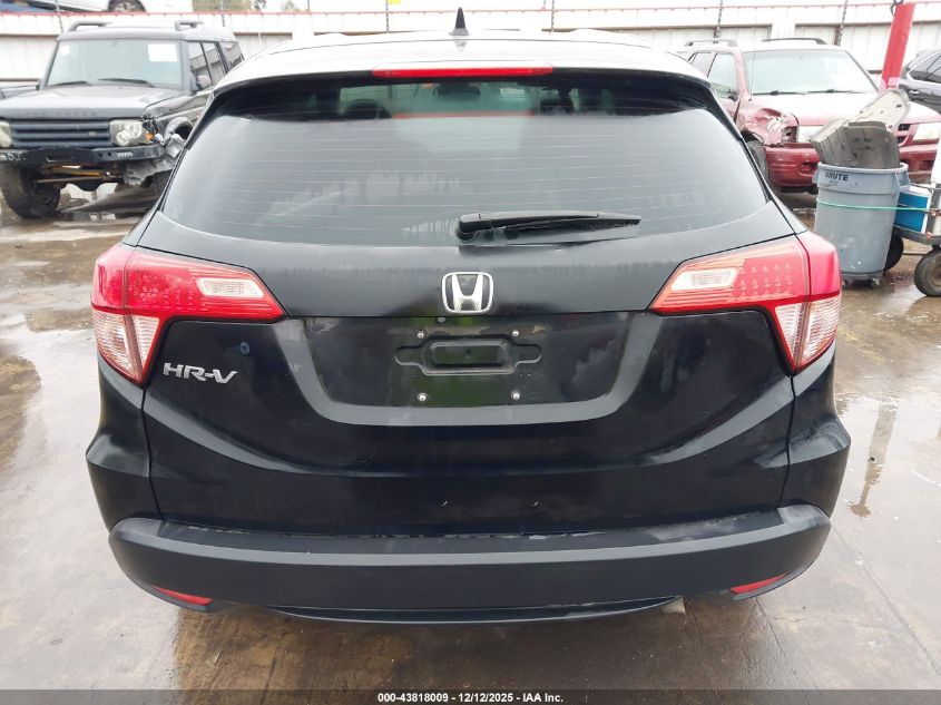 2016 Honda Hr-V Lx VIN: 3CZRU5H36GM712084 Lot: 43818009