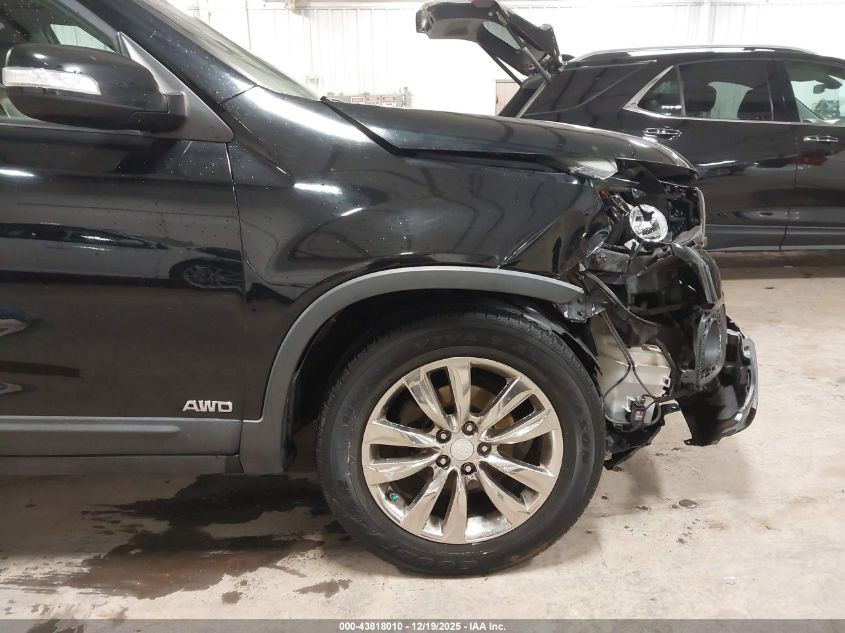 2011 Kia Sorento Ex VIN: 5XYKUCA13BG025395 Lot: 43818010