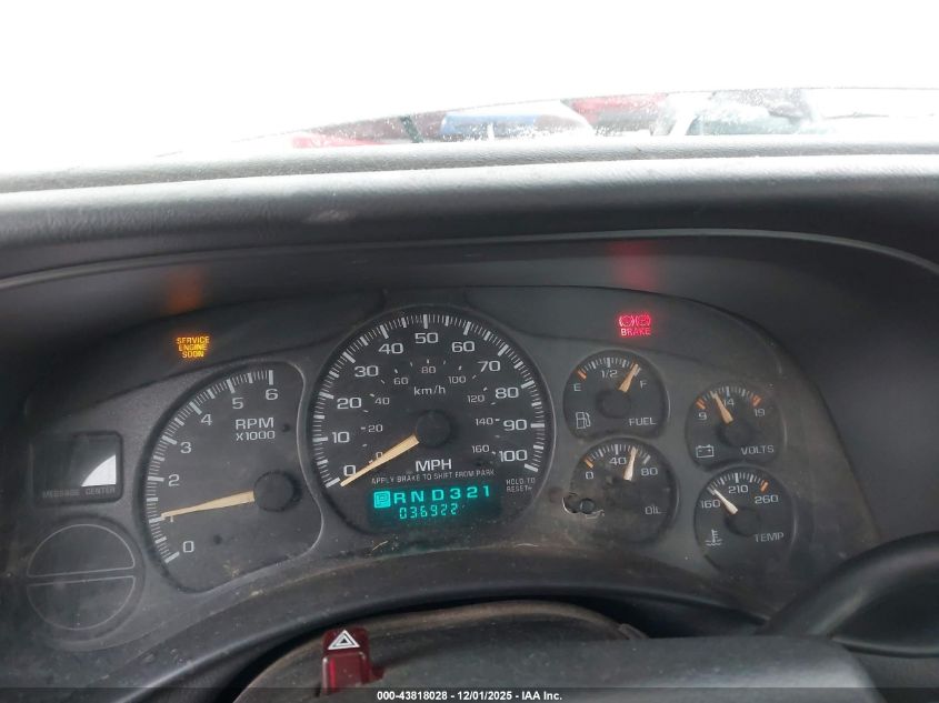 2002 Chevrolet Silverado 1500 VIN: 1GCEC14T72Z251913 Lot: 43818028