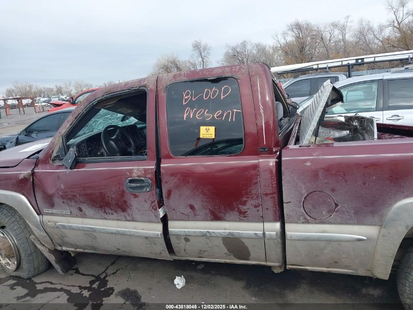 2002 GMC Sierra 2500 Sle VIN: 1GTGK29U72Z141687 Lot: 43818046