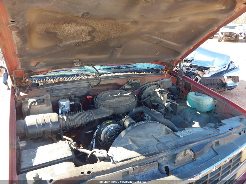 1993 Chevrolet Gmt-400 C1500 VIN: 1GCEC14K5PE155820 Lot: 43818092