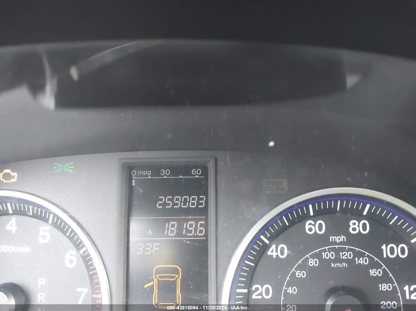 2009 Honda Cr-V Ex VIN: 5J6RE38519L013999 Lot: 43818094