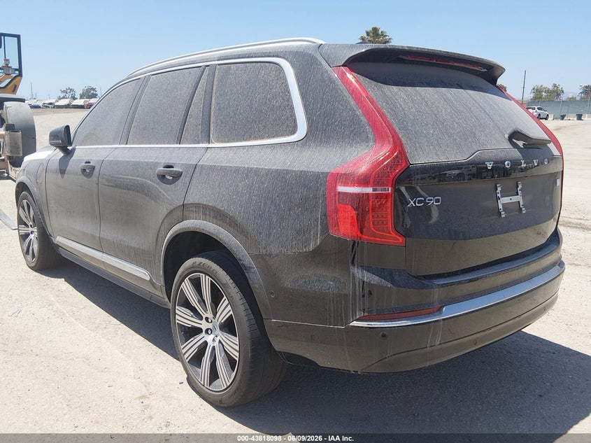 Vin: yv4h60ce9r1244968, lot: 44313583, volvo xc90 recharge plug-in hybrid t8 plus bright theme 7-seater 20243