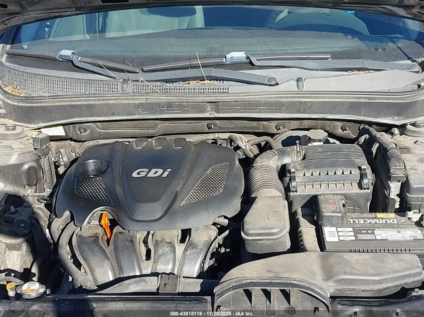 2013 Hyundai Sonata Gls VIN: 5NPEB4AC7DH745305 Lot: 43818118