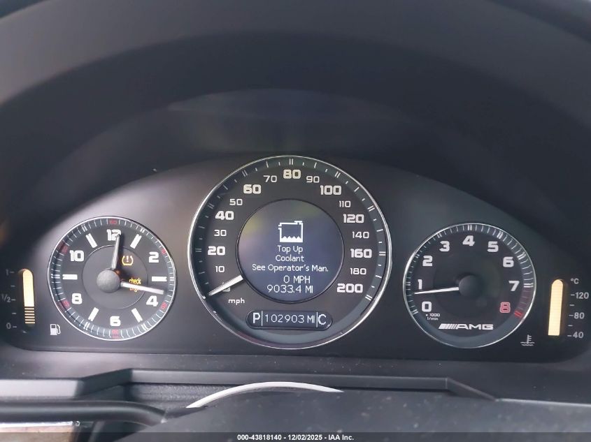 2009 Mercedes-Benz E 63 Amg VIN: WDBUF77X39B418497 Lot: 43818140