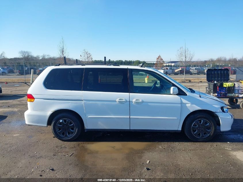 2002 Honda Odyssey Ex-L VIN: 2HKRL18932H551939 Lot: 43818148