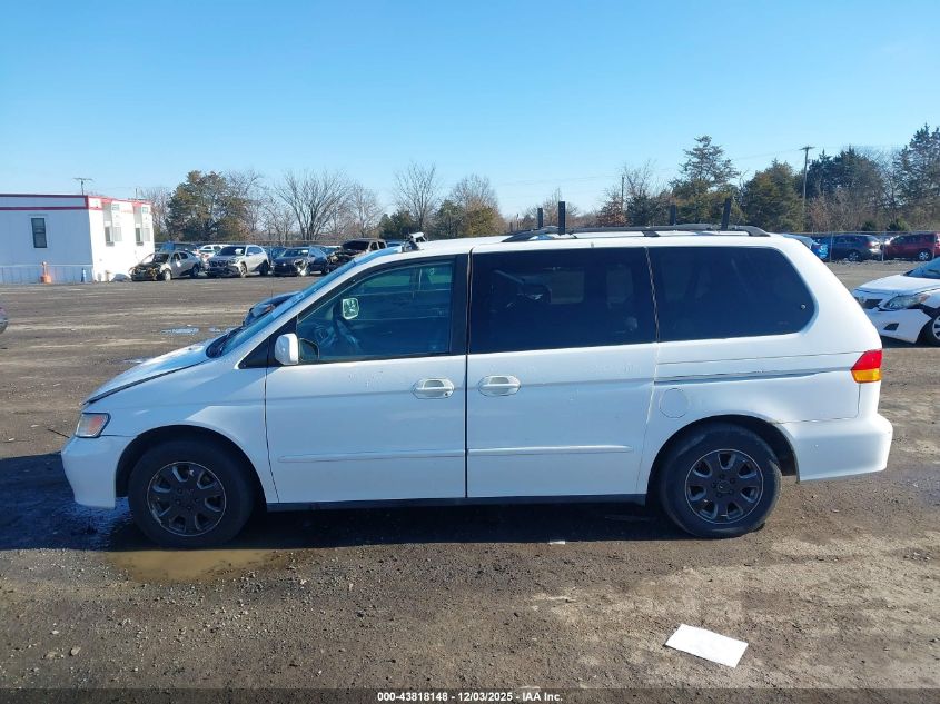 2002 Honda Odyssey Ex-L VIN: 2HKRL18932H551939 Lot: 43818148