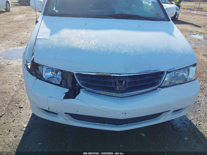 2002 Honda Odyssey Ex-L VIN: 2HKRL18932H551939 Lot: 43818148