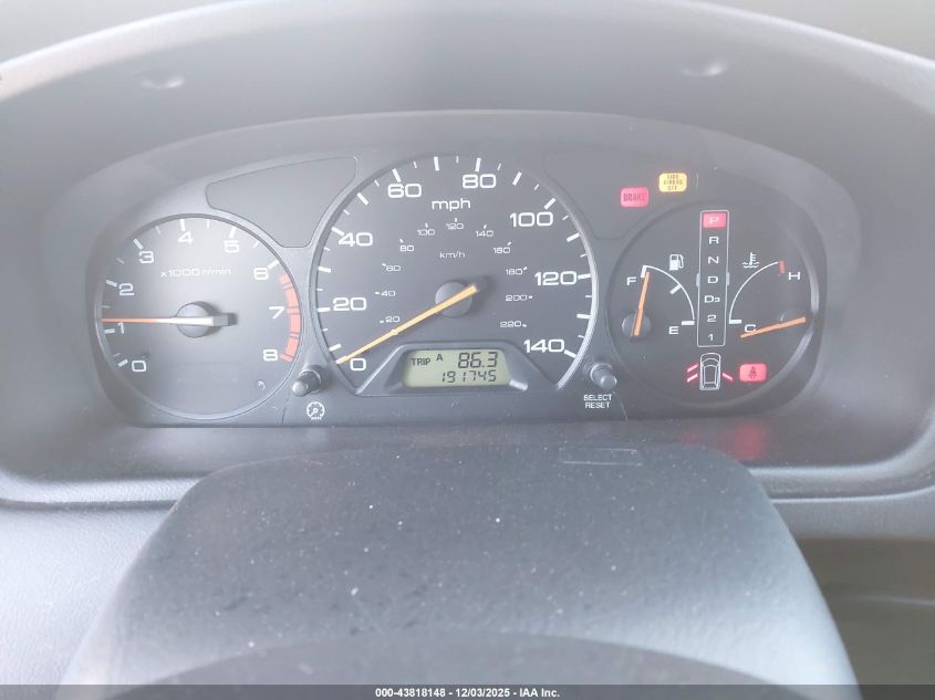 2002 Honda Odyssey Ex-L VIN: 2HKRL18932H551939 Lot: 43818148