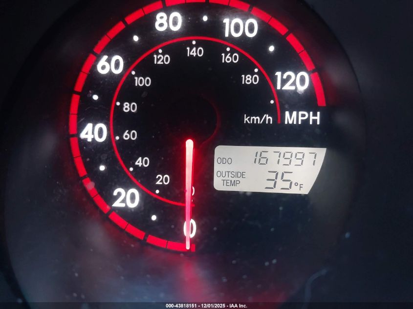 2008 Toyota Matrix Xr VIN: 2T1KR30EX8C700508 Lot: 43818151