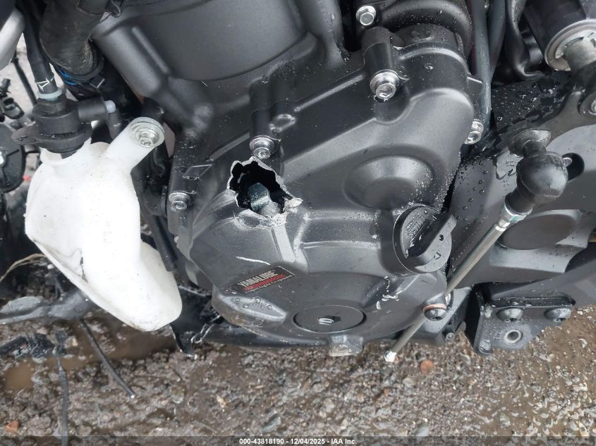 2025 Yamaha Yzfr7 VIN: JYARM38EXSA018074 Lot: 43818190