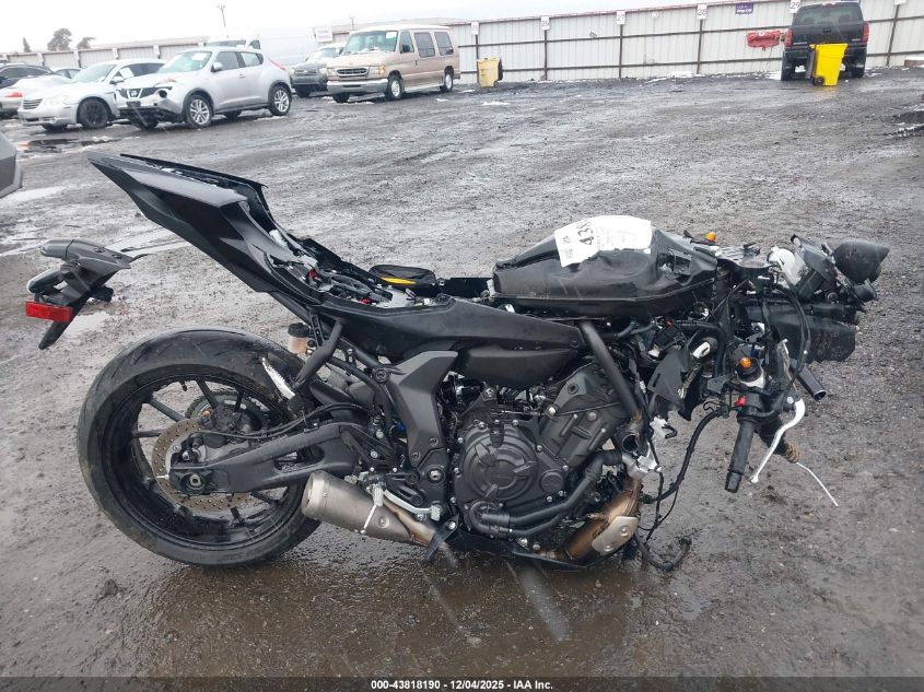 2025 Yamaha Yzfr7 VIN: JYARM38EXSA018074 Lot: 43818190