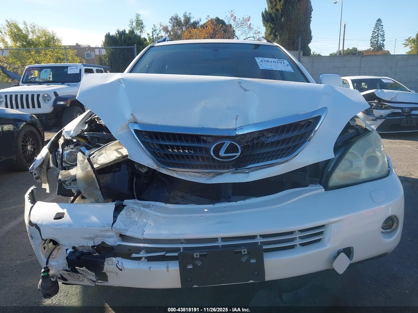 2007 Lexus Rx 400H VIN: JTJGW31U272001985 Lot: 43818191
