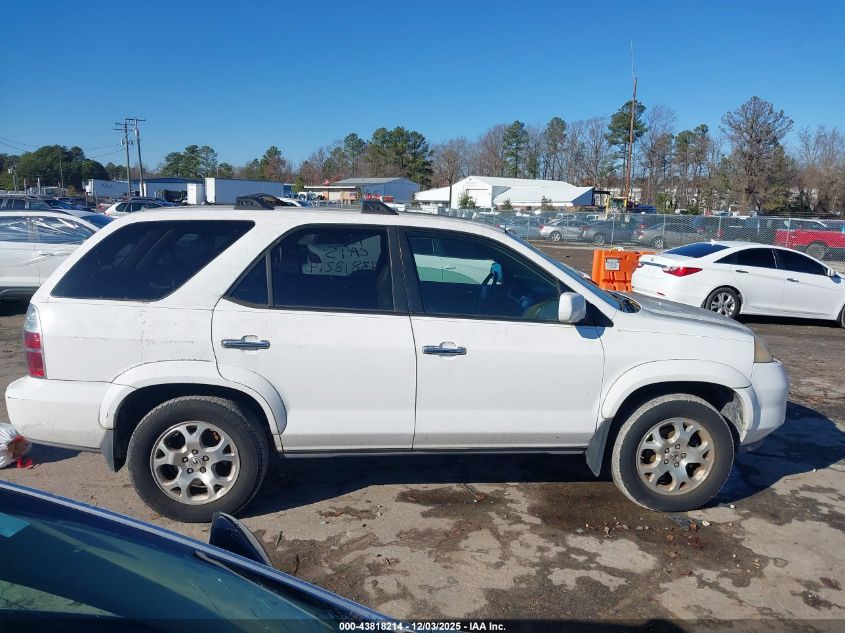 2004 Acura Mdx VIN: 2HNYD18264H503501 Lot: 43818214