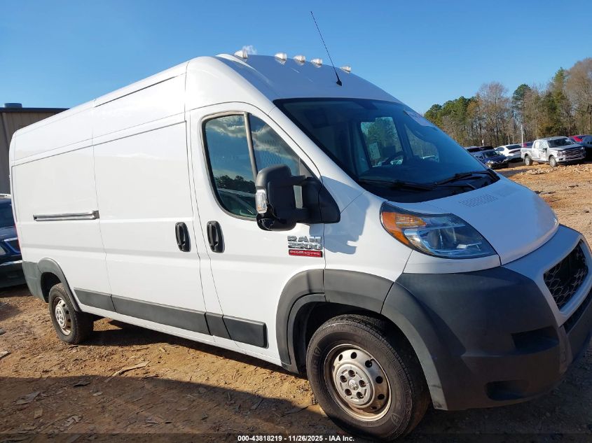 2020 Ram Promaster 2500 High Roof 159 Wb VIN: 3C6TRVDGXLE133133 Lot: 43818219