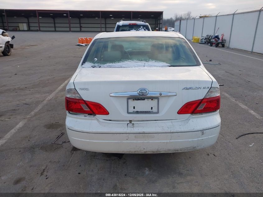 2004 Toyota Avalon Xls VIN: 4T1BF28B04U362624 Lot: 43818224