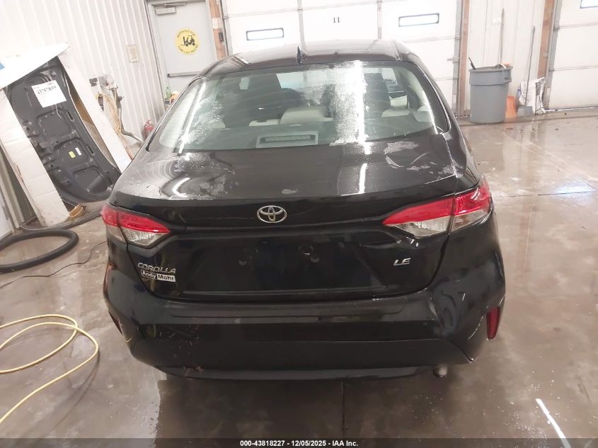 2021 Toyota Corolla Le VIN: 5YFEPMAE7MP169480 Lot: 43818227