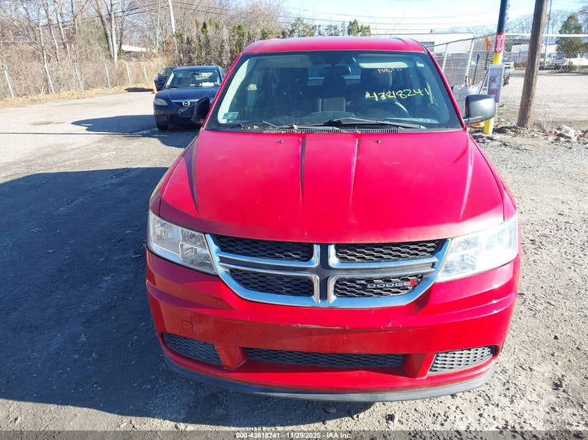 2013 Dodge Journey American Value Pkg VIN: 3C4PDCAB4DT599112 Lot: 43818241