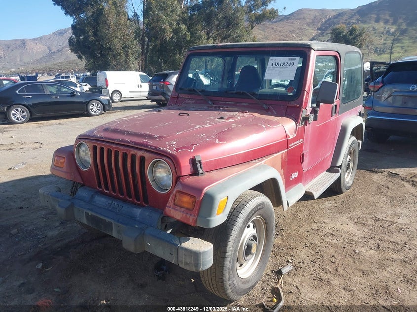 1J4FY29P7XP448231 1999 JEEP WRANGLER photo no. 2