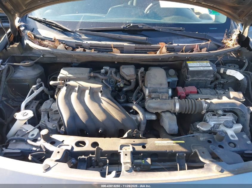 2016 Nissan Versa 1.6 S/1.6 S+/1.6 Sl/1.6 Sv VIN: 3N1CN7AP2GL850523 Lot: 43818250