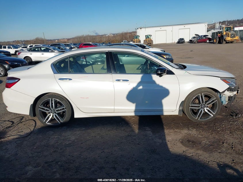 2016 Honda Accord Touring VIN: 1HGCR3F96GA004764 Lot: 43818262