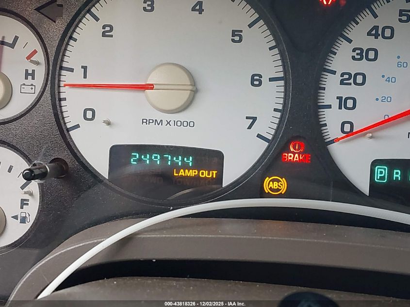 2004 Dodge Ram 1500 Slt/Laramie VIN: 1D7HA18D54S648298 Lot: 43818326