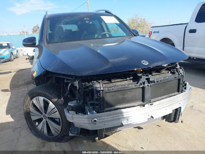 2024 Mercedes-Benz Eqb 250 Suv VIN: W1N9M0CB6RN109628 Lot: 43818335