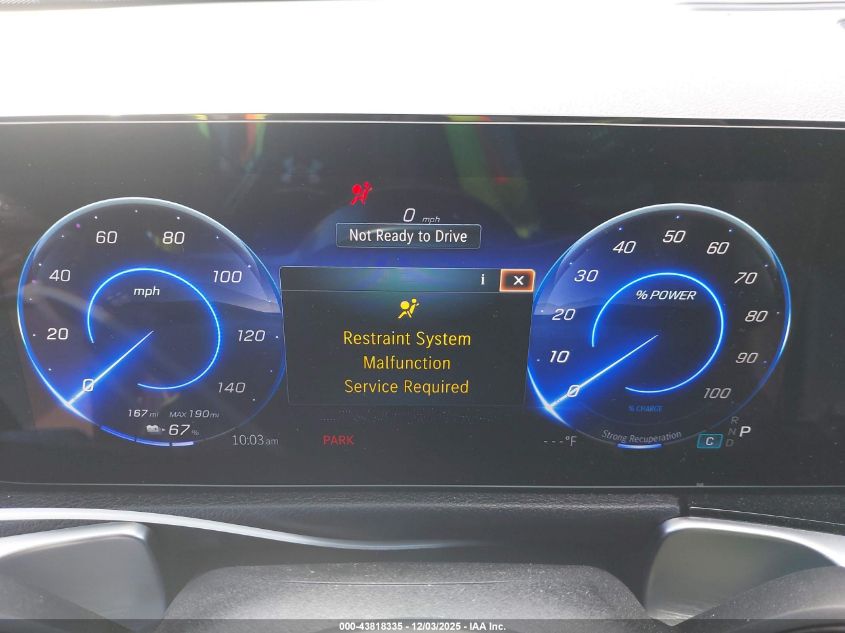 2024 Mercedes-Benz Eqb 250 Suv VIN: W1N9M0CB6RN109628 Lot: 43818335