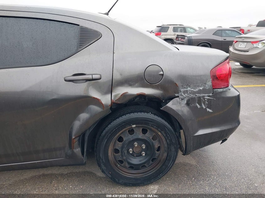 2014 Dodge Avenger Se VIN: 1C3CDZAB1EN232661 Lot: 43818350