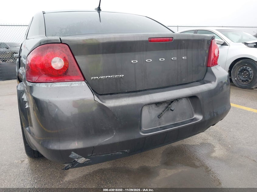2014 Dodge Avenger Se VIN: 1C3CDZAB1EN232661 Lot: 43818350