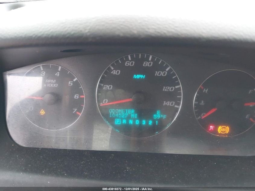 2009 Chevrolet Impala Lt VIN: 2G1WT57K191112905 Lot: 43818372