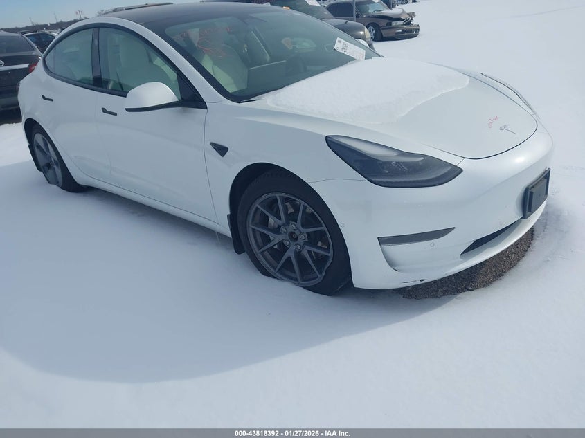 Vin: 5yj3e1eb7nf326319, lot: 44313878, tesla model 3 long range dual motor all-wheel drive 2022 img_1
