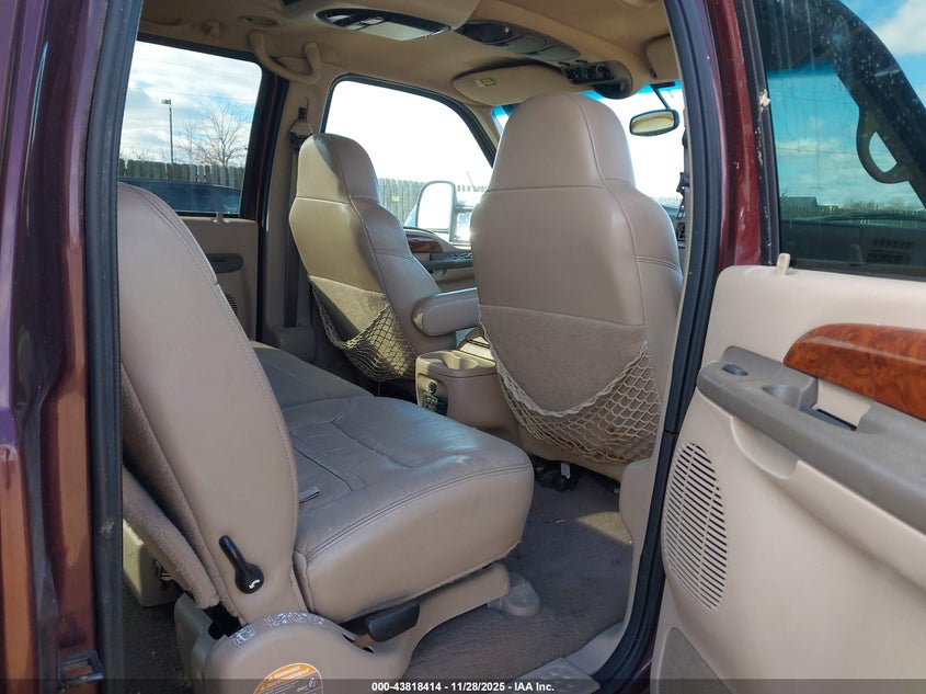 2000 Ford Excursion Limited VIN: 1FMNU43S5YED17880 Lot: 43818414