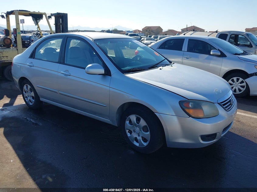 KIA SPECTRA 2009. Lot# 43818427. VIN KNAFE222595661493. Photo 1