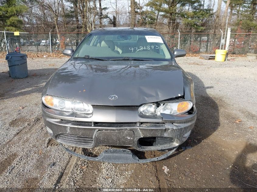 2001 Oldsmobile Aurora 4.0 VIN: 1G3GS64C514126137 Lot: 43818431